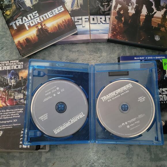 Transformers Movie Bundle (5 Movies) - Blu-ray/DVD - Picture 3 of 8